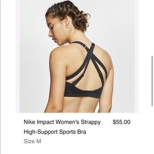 Nike Sports Bra - High Impact